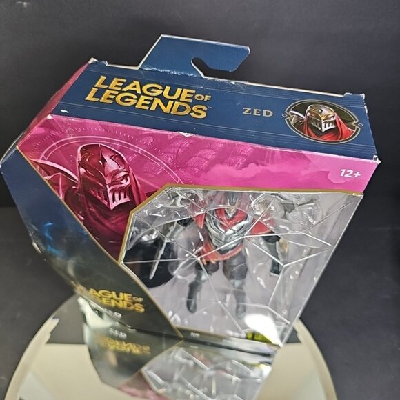 League of Legends Zed 6'' Action Figure Spin Master LOL 1st Edition Sealed Read - Picture 2 of 12